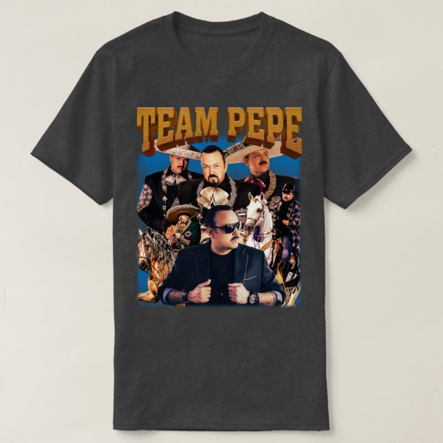T-shirt Équipe Pepe Aguilar Pepe Style Rétro (Design devant)
