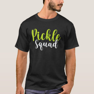 T-shirt Équipe Pickle Équipe Végétalienne Concombre Pickle