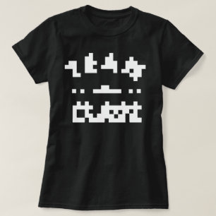 T-shirt Équipe Pixel Abstraite