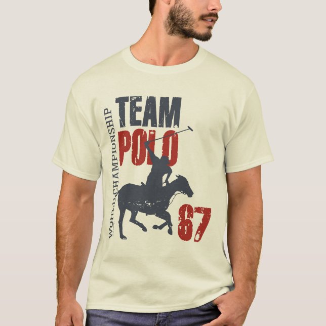 T-shirt Équipe Polo 67 (Devant)