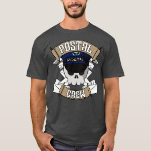 T-shirt Équipe postale Jolly pirate