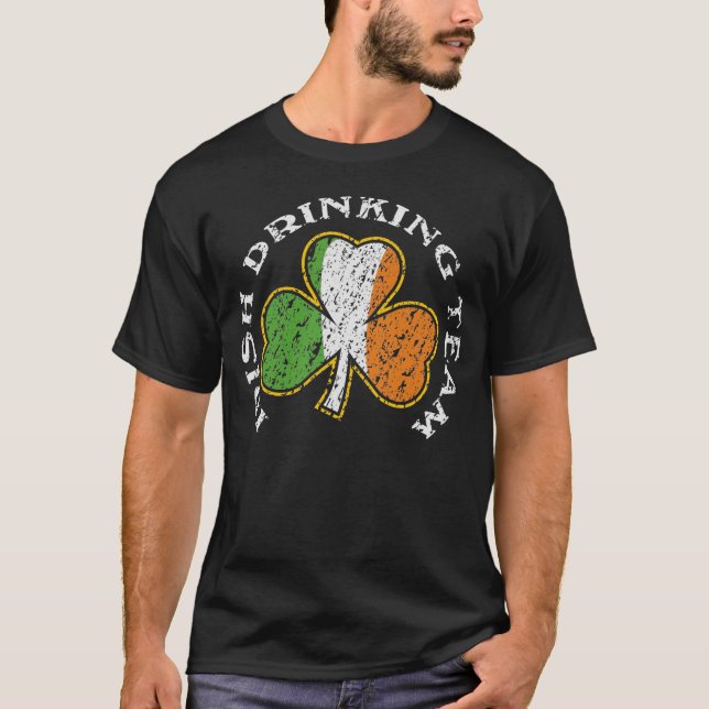T-shirt Équipe potable IRLANDAISE (Devant)