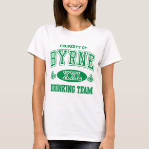 T-shirt Équipe potable irlandaise de Byrne