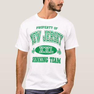 T-shirt Équipe potable irlandaise de New Jersey
