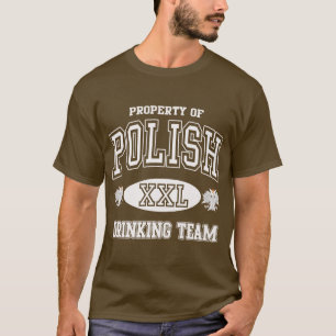 T-shirt Équipe potable polonaise