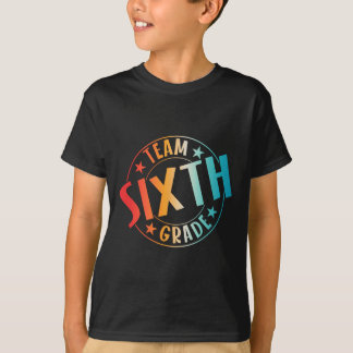 T-shirt Équipe Professeur de sixième Élève Ck À l'école 6e