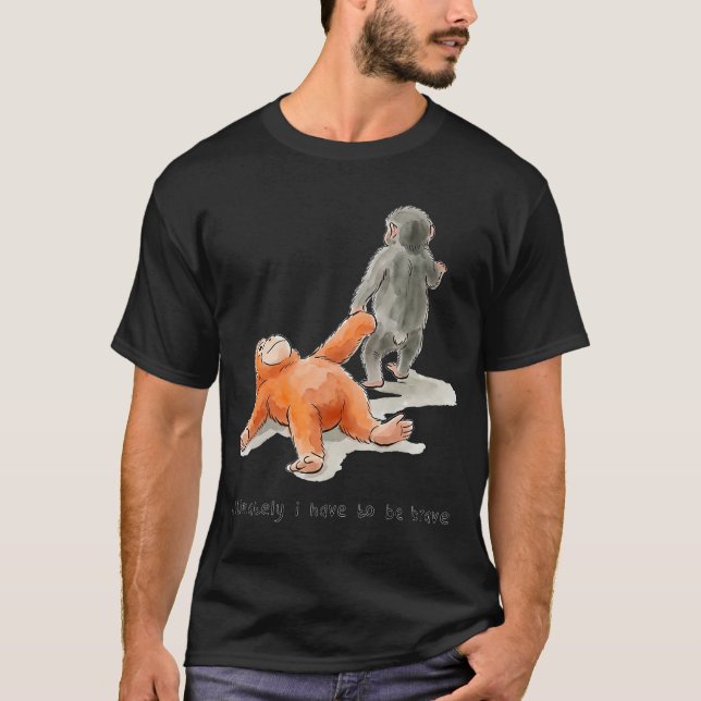 T-shirt Équipe Punch Monkey Support Squad Art (Devant)