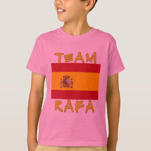 T-shirt Équipe Rafa avec le drapeau espagnol
