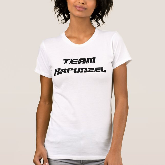 T-shirt Équipe Rapunzel (Devant)