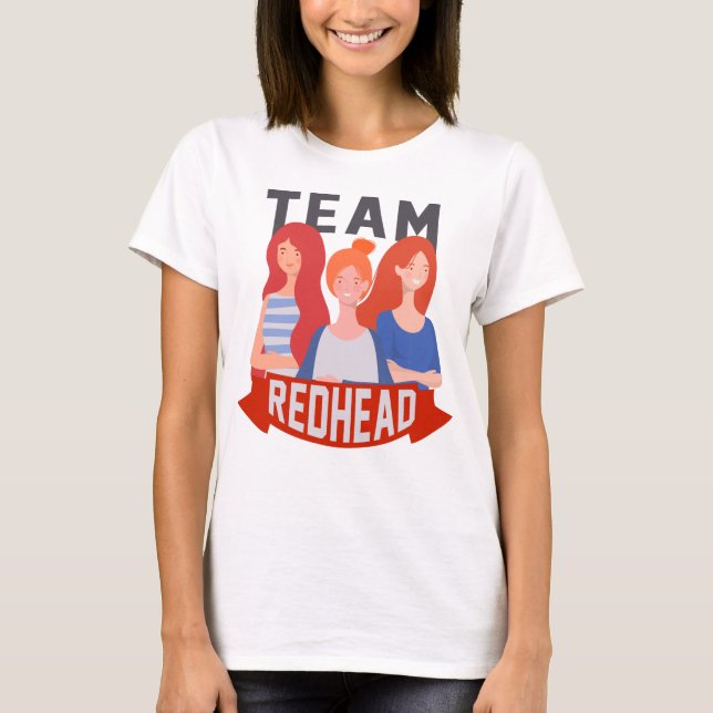 T-shirt Équipe Redhead (Devant)