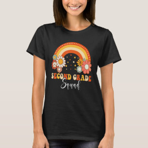 T-shirt Équipe Rétro 2e Année Équipe Professeur Élève Reto