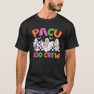 T-shirt Équipe rétro PACU Boo PACU Infirmière drôle d'Hall