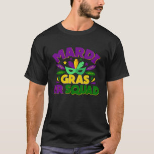 T-shirt Équipe RH Mardi Gras Costume amusant Ressources hu