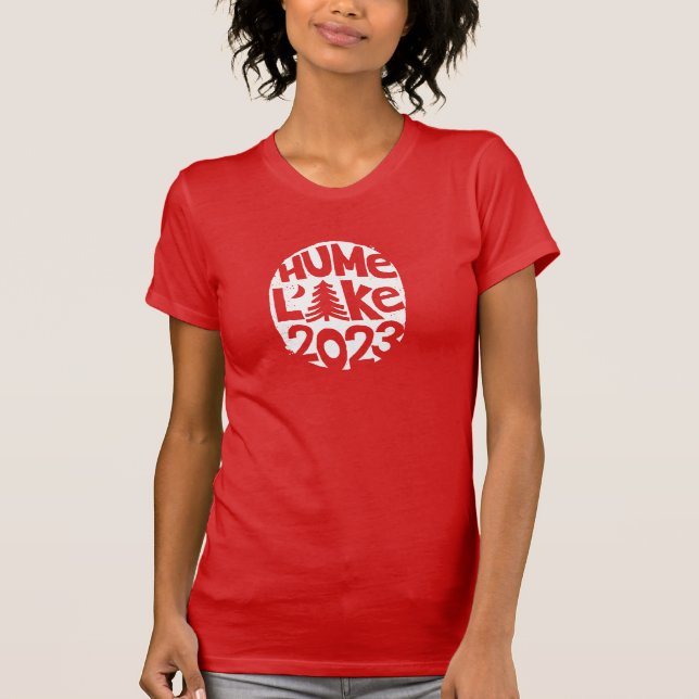 T-shirt Équipe Rouge Hume 2023 (Devant)