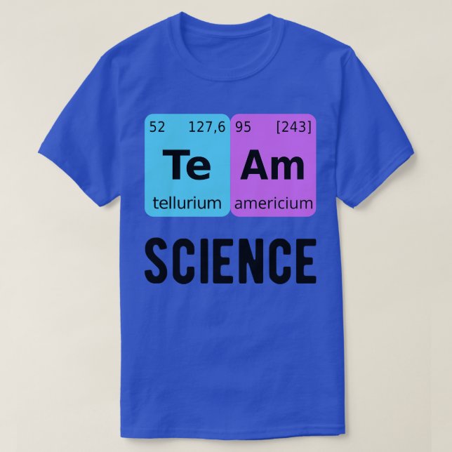 T-shirt Équipe scientifique II (Design devant)