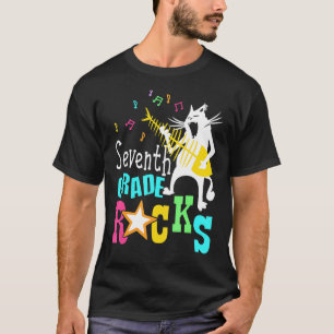 T-shirt Équipe Septième Année Déchire 7e Année Chat Jouan
