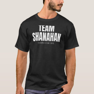 T-shirt Équipe Shanahan Familles Fier Membre Shanahan Fami
