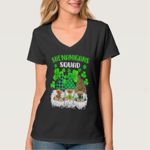 T-shirt Équipe Shenanigans Saint-Patrick Gnomes Vert Pro