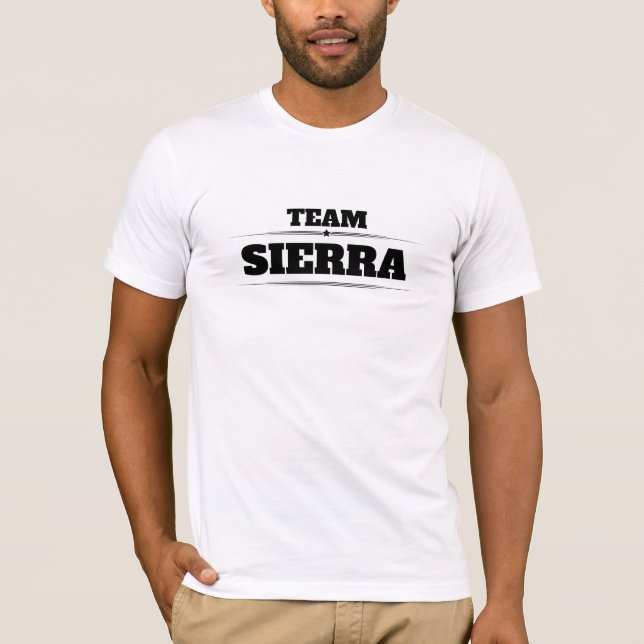 T-SHIRT ÉQUIPE SIERRA (Devant)
