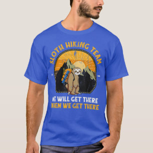 T-shirt Équipe Sloth Randonnée Sloth Randonnée