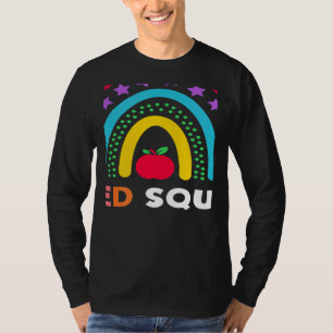T-shirt Équipe Sped Arc-en-ciel Professeur d'éducation spé