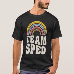 T-shirt Équipe SPED Enseignant Spécial Enseignant Wom