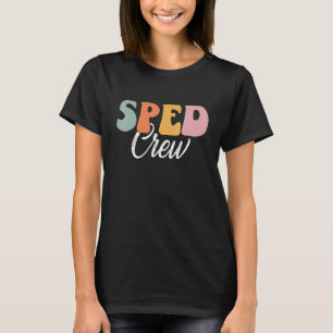 T-shirt Equipe Sped Retro Super Joyeux Premier Jour De