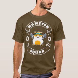 T-shirt Équipe sportive Hamster Squad
