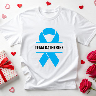 T-shirt Équipe sur le cancer de la prostate personnalisée