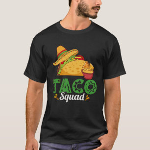 T-shirt Équipe Taco - Amateur De Nourriture Mexicain - Drô