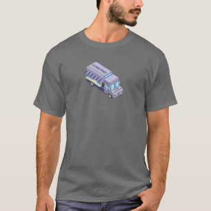 T-shirt Équipe Taco Truck Mens Grey