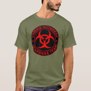 T-shirt Équipe tactique de réponse de zombi
