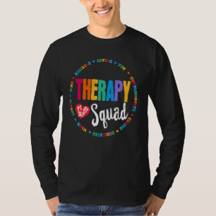 T-shirt Équipe Thérapeutique Pt Ot & Slp Professionnel Phy