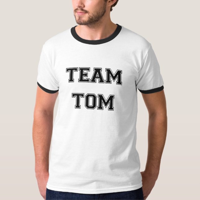 T-shirt Équipe Tom (Devant)