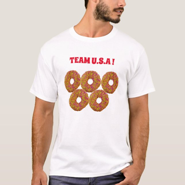 T-Shirt Équipe U.S.A. (Devant)