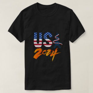 T-shirt Équipe USA 2024 Jeux Olympiques par paires