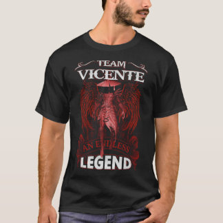 T-shirt Équipe VICENTE - Une LÉGENDE infinie