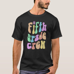 T-shirt Équipe vintage de cinquième année Little Miss 5e G