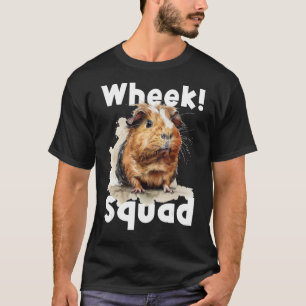 T-shirt Équipe Wheek - Guinéen Propriétaire De Cochon Anim
