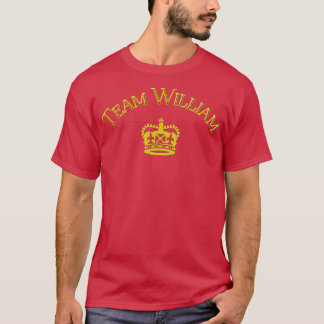 T-SHIRT ÉQUIPE WILLIAM AVEC LA COURONNE