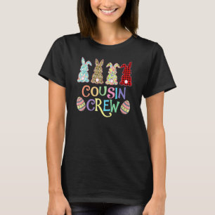 T-shirt Équipement Cousin Joyeux Famille de Pâques Corresp