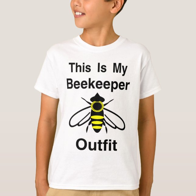 T-shirt Équipement d'apiculteur (Devant)