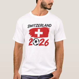 T-shirt Équipement de supporters de football Suisse 2026