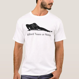 T-shirt Équipement d'équipe de ligue de billard personnali