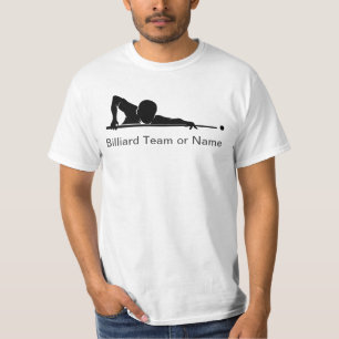 T-shirt Équipement d'équipe de ligue de billard personnali