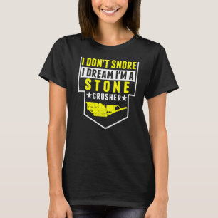 T-shirt Équipement Je ne ronfle pas Rêve Je suis Croisés e