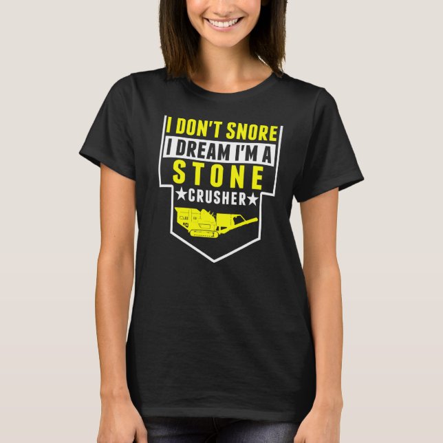 T-shirt Équipement Je ne ronfle pas Rêve Je suis Croisés e (Devant)