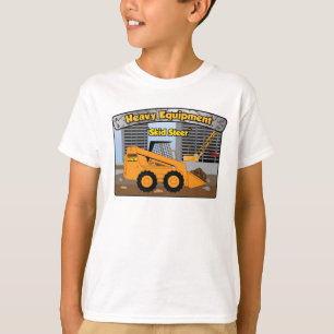 T-shirt Équipement Lourd Patinage Steer