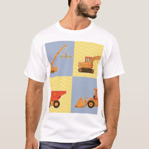 T-shirt Équipements lourds de transport - simples et