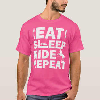 T-shirt Équitation
